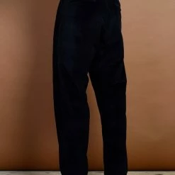 HANSEN GARMENTS KEN | Wide Cut Trousers | Black -HANSEN SHOP ken wide cut trousers black hansen garments 135812