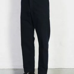 HANSEN GARMENTS KEN | Wide Cut Trousers | Broken Blue -HANSEN SHOP ken wide cut trousers broken blue hansen garments 286906