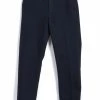 HANSEN GARMENTS KEN | Wide Cut Trousers | Broken Blue -HANSEN SHOP ken wide cut trousers broken blue hansen garments 752244