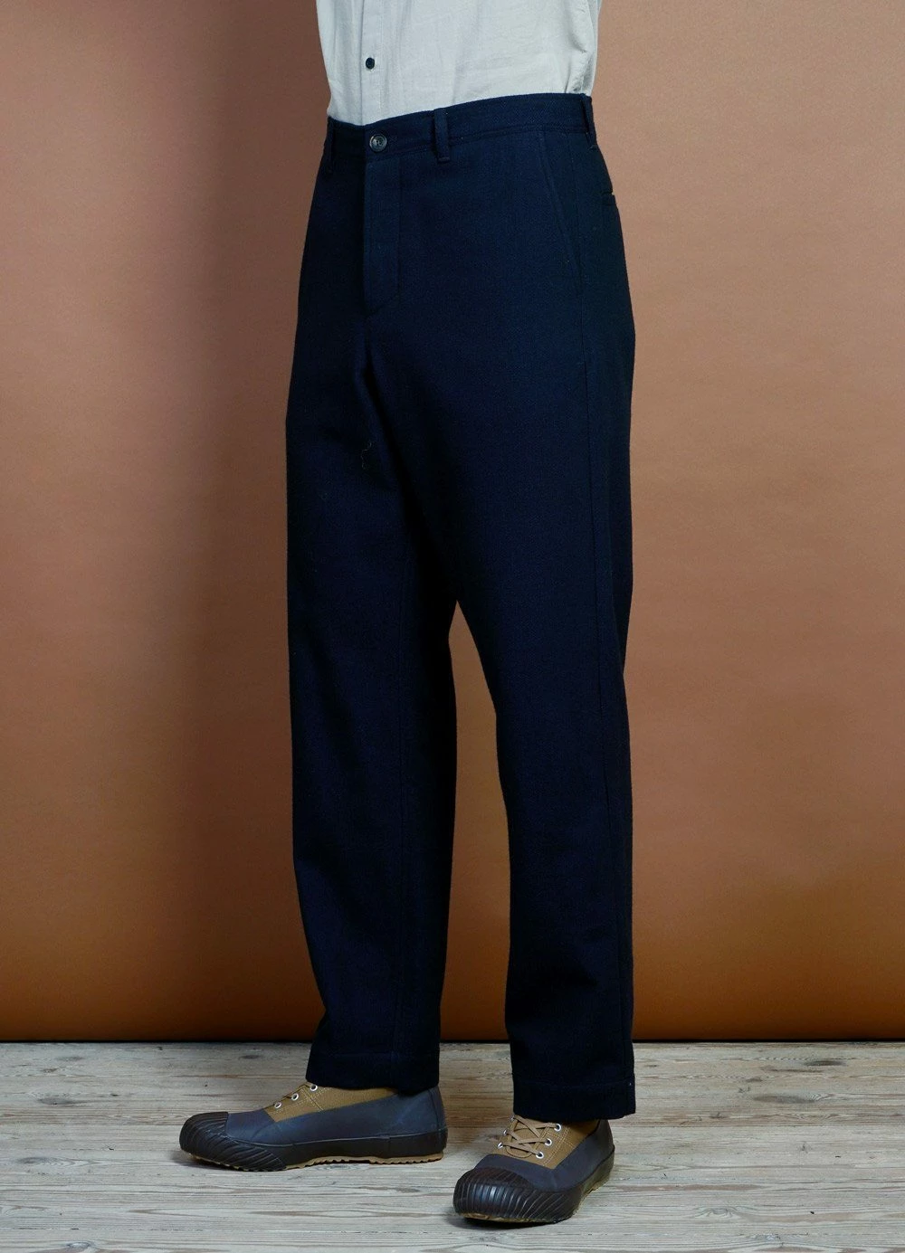 HANSEN GARMENTS KEN | Wide Cut Trousers | Deep Indigo 6 HANSEN GARMENTS KEN | Wide Cut Trousers | Deep Indigo - Image 4