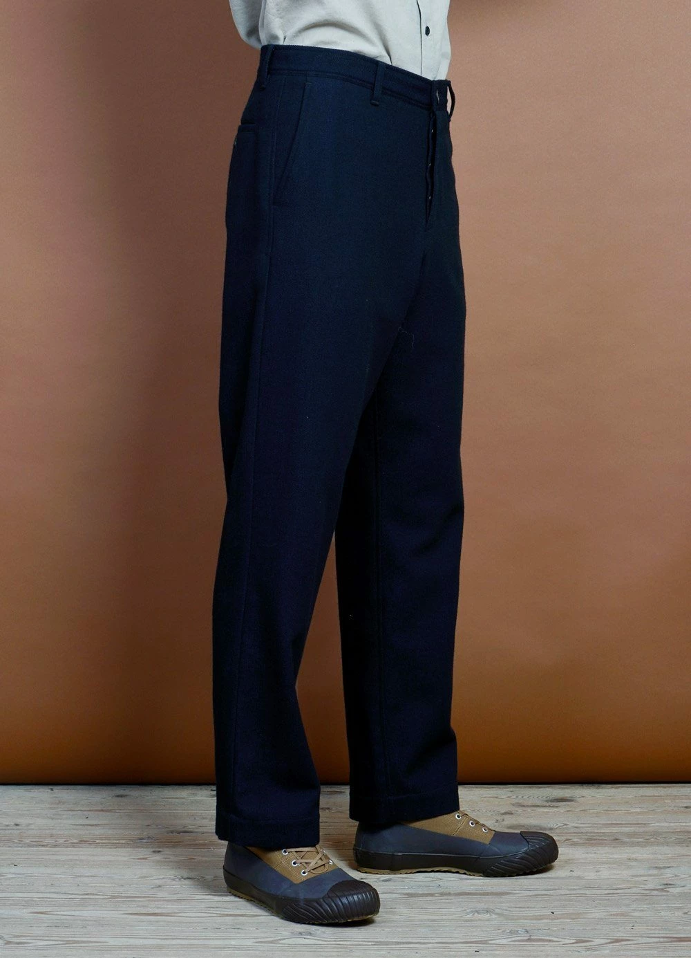 HANSEN GARMENTS KEN | Wide Cut Trousers | Deep Indigo 8 HANSEN GARMENTS KEN | Wide Cut Trousers | Deep Indigo - Image 6
