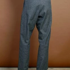 HANSEN GARMENTS KEN | Wide Cut Trousers | Gravel -HANSEN SHOP ken wide cut trousers gravel hansen garments 519399