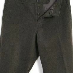 HANSEN GARMENTS KEN | Wide Cut Trousers | Greenish -HANSEN SHOP ken wide cut trousers greenish hansen garments 790757