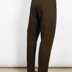 HANSEN GARMENTS KEN | Wide Cut Trousers | Nut -HANSEN SHOP ken wide cut trousers nut 207956