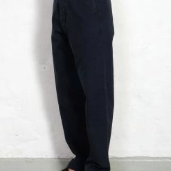 HANSEN GARMENTS KEN | Wide Cut Work Trousers | Black Navy 11 HANSEN GARMENTS KEN | Wide Cut Work Trousers | Black Navy -HANSEN SHOP ken wide cut work trousers black navy hansen garments 869015