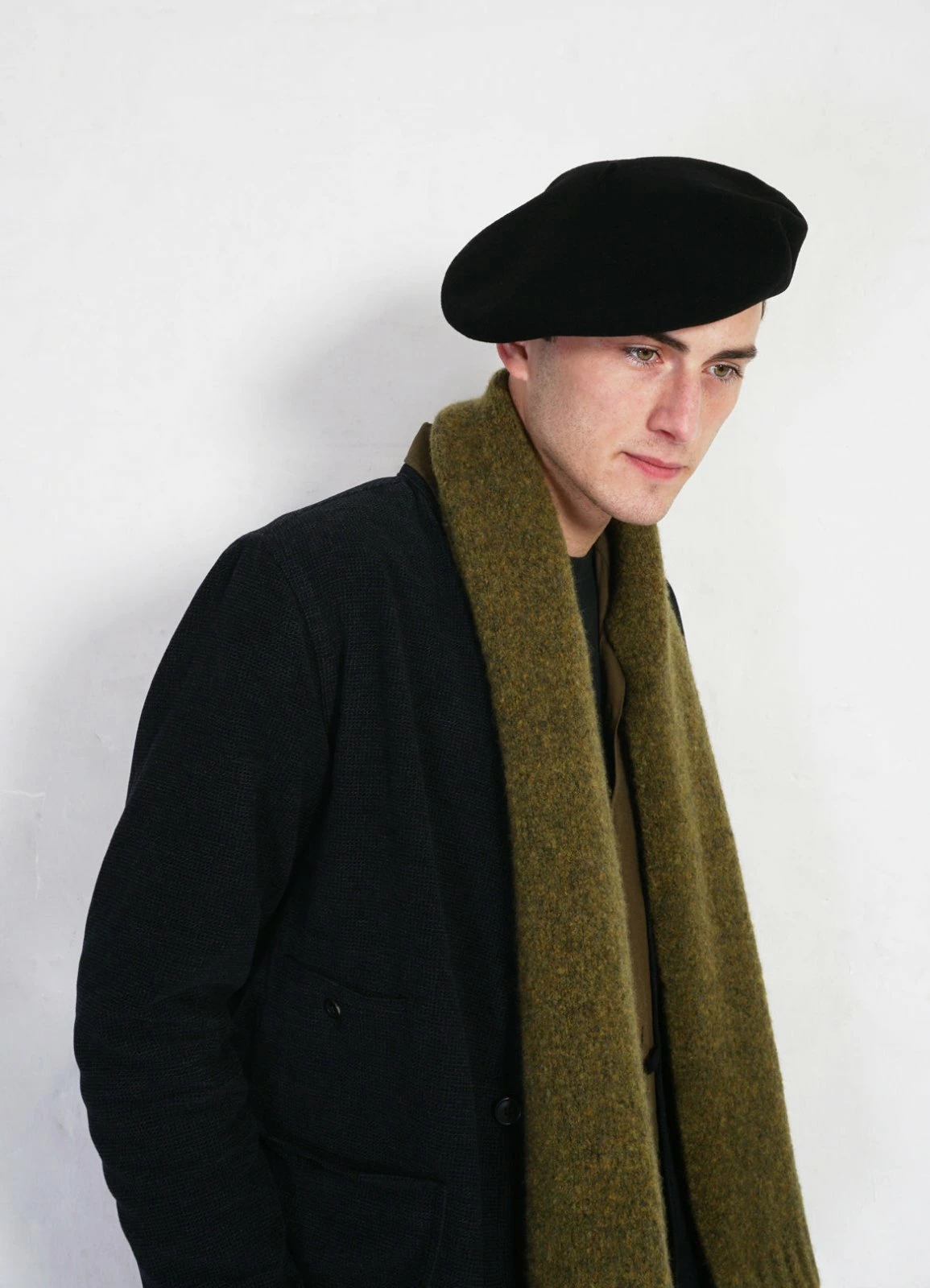 HANSEN GARMENTS LARS | Rib Stitch Scarf | Garden 4 HANSEN GARMENTS LARS | Rib Stitch Scarf | Garden - Image 2