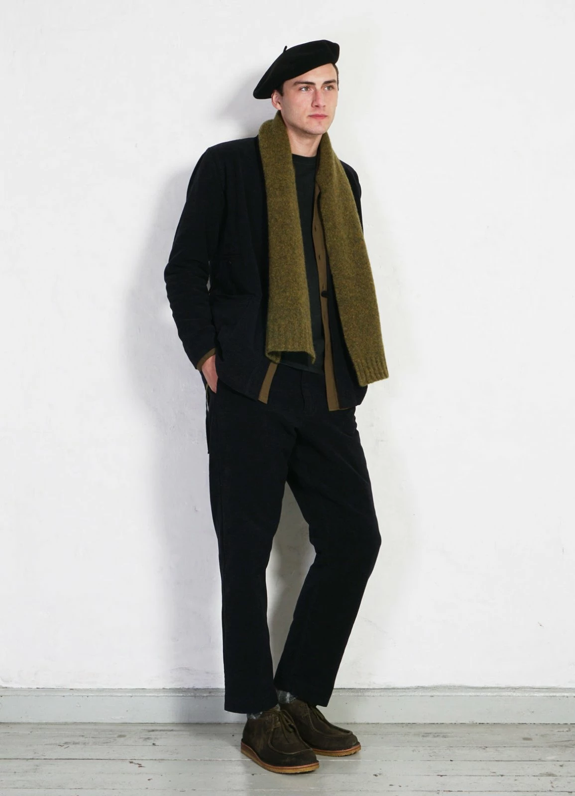 HANSEN GARMENTS LARS | Rib Stitch Scarf | Garden 8 HANSEN GARMENTS LARS | Rib Stitch Scarf | Garden - Image 6