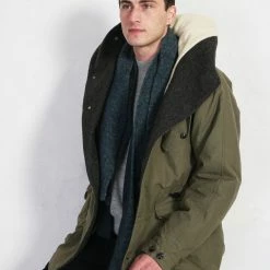 HANSEN GARMENTS LARS | Rib Stitch Scarf | Petrolium -HANSEN SHOP lars rib stitch scarf petrolium hansen garments 151392
