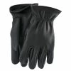 Red Wing LEATHER GLOVE | Lined Buckskin | Black -HANSEN SHOP leather glove lined buckskin black red wing 469567