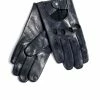 MAISON FABRE LEON | Driving Glove | Dark Grey -HANSEN SHOP leon driving glove dark grey 135 336058