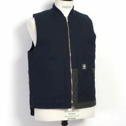 MOUNTAIN RESEARCH LOGGER'S VEST | Navy -HANSEN SHOP loggers vest navy mountain research 675217