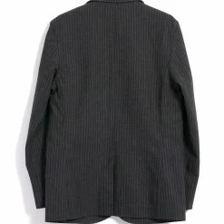 HANSEN GARMENTS LUKAS | Blazer Jacket | Grey Pin -HANSEN SHOP lukas blazer jacket grey pin hansen garments 372643