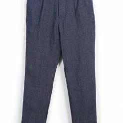 HANSEN GARMENTS MADS | Loose Fit Trousers | Blue Delave