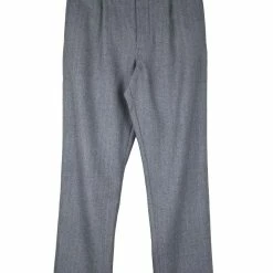 HANSEN GARMENTS MADS | Loose Fit Trousers | Grey Melange