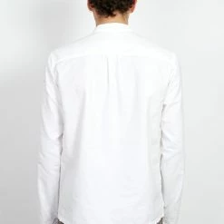 HANSEN GARMENTS MARIUS | Casual Pull On Shirt | White -HANSEN SHOP marius casual pull on shirt white 300819