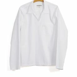HANSEN GARMENTS MARIUS | Casual Pull On Shirt | White