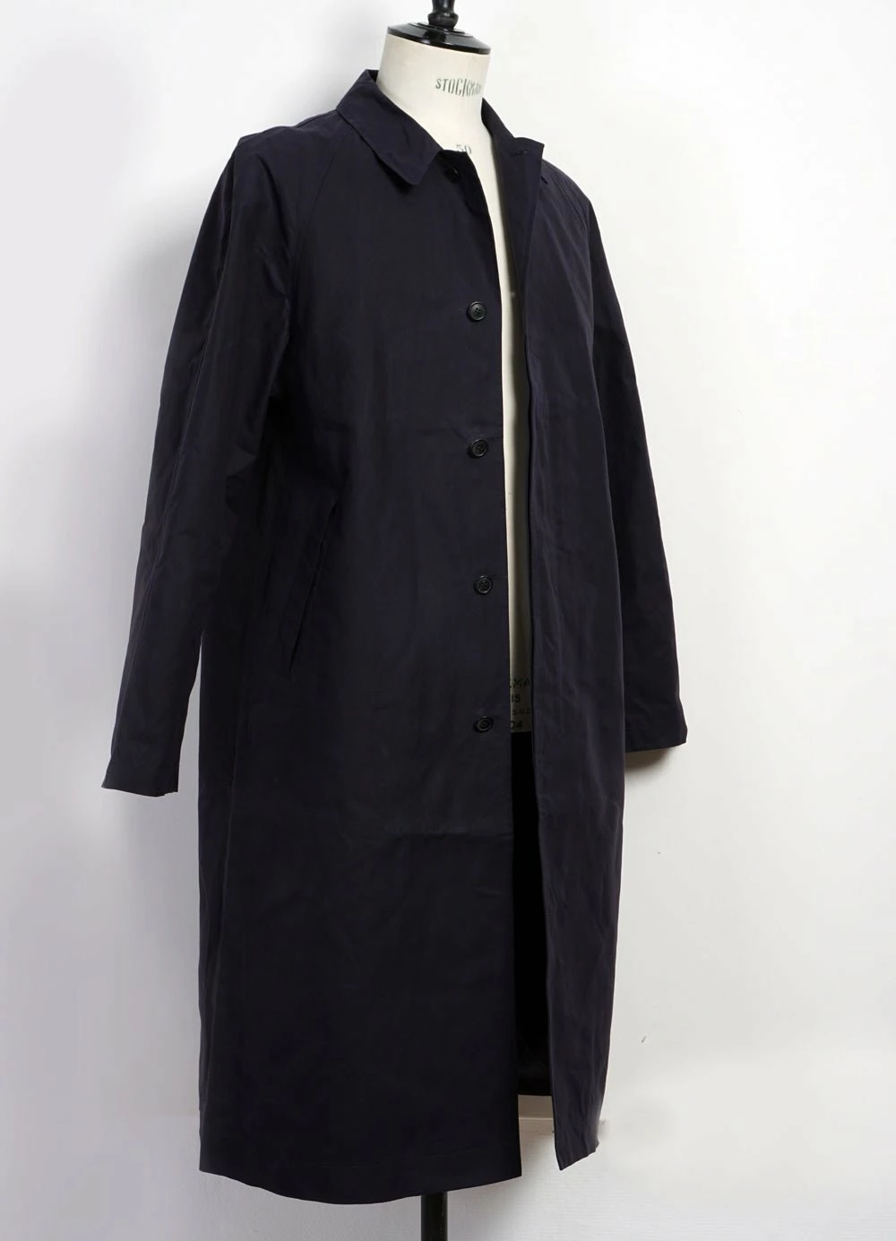 HANSEN GARMENTS MORTEN | Long Windbreaker Coat | Deep Sea 5 HANSEN GARMENTS MORTEN | Long Windbreaker Coat | Deep Sea - Image 3