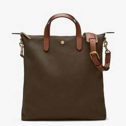 MISMO M/S SHOPPER | Army/Cuoio