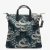 MISMO M/S SHOPPER | Ocean Jacquard/Black