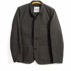 HANSEN GARMENTS NICOLAI | Informal 4-button Blazer | Woods