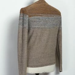 INIS MEÁIN OMBRÉ TUNIC | Linen Landscape Tunic | Beach/Stone -HANSEN SHOP ombre tunic linen landscape tunic beachstone inis meain 418912