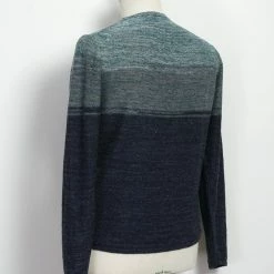 INIS MEÁIN OMBRÉ TUNIC | Linen Landscape Tunic | Sea/Sky -HANSEN SHOP ombre tunic linen landscape tunic seasky inis meain 986892