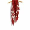KAPITAL PERSIMMON | Large Bandana Fringe Stole | Red 2 KAPITAL PERSIMMON | Large Bandana Fringe Stole | Red -HANSEN SHOP persimmon large bandana fringe stole red kapital 478664