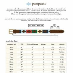 PAMPEANO POLO BELT | Confianza | Navy -HANSEN SHOP polo belt confianza navy pampeano 762145