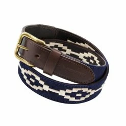 PAMPEANO POLO BELT | Confianza | Navy