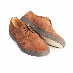 George Cox POPBOY GIBSON | Suede Shoe | Brown -HANSEN SHOP popboy gibson suede shoe brown 265 189838