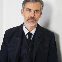 HANSEN GARMENTS RAYMOND | Relaxed Classic Shirt | Big Blue Stripes -HANSEN SHOP raymond relaxed classic shirt big blue stripes hansen garments 199669