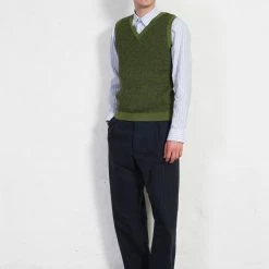 HANSEN GARMENTS RAYMOND | Relaxed Classic Shirt | Big Blue Stripes -HANSEN SHOP raymond relaxed classic shirt big blue stripes hansen garments 748466