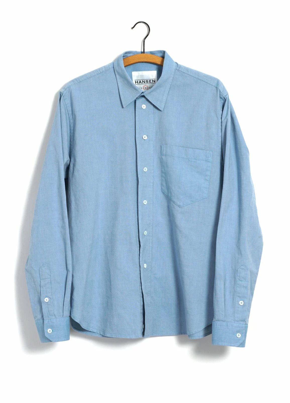 HANSEN GARMENTS RAYMOND | Relaxed Classic Shirt | Turquoise 3 HANSEN GARMENTS RAYMOND | Relaxed Classic Shirt | Turquoise