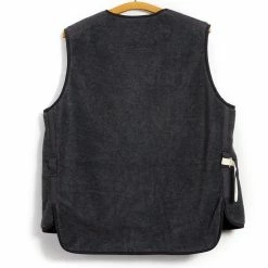 MOUNTAIN RESEARCH REVERSIBLE VEST | Grey -HANSEN SHOP reversible vest grey mountain research 832708