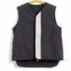 MOUNTAIN RESEARCH REVERSIBLE VEST | Grey -HANSEN SHOP reversible vest grey mountain research 978919