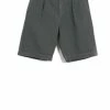HANSEN GARMENTS ROBIN | Super Wide Pleated Shorts | Oxidized 1 HANSEN GARMENTS ROBIN | Super Wide Pleated Shorts | Oxidized -HANSEN SHOP robin super wide pleated shorts oxidized hansen garments 161465