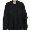 HANSEN GARMENTS RUBEN | Casual Over Shirt | Black -HANSEN SHOP ruben casual over shirt black hansen garments 636956