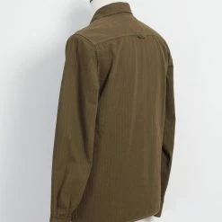 HANSEN GARMENTS SAM | Casual Over Shirt | Plant -HANSEN SHOP sam casual over shirt plant hansen garments 325839