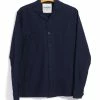 HANSEN GARMENTS SAM | Casual Over Shirt | Waffle Indigo 1 HANSEN GARMENTS SAM | Casual Over Shirt | Waffle Indigo -HANSEN SHOP sam casual over shirt waffle indigo hansen garments 596007