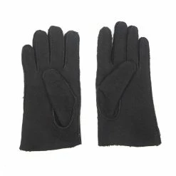 SAUSO SAMU | Curly Lamb Fur | Black -HANSEN SHOP samu curly lamb fur black sauso 480733