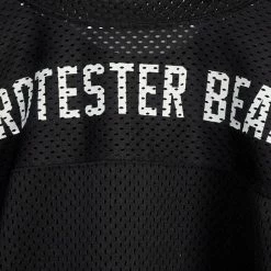 MOUNTAIN RESEARCH SLOGAN JERSEY | Long Sleeve Mesh Crew T | Black -HANSEN SHOP slogan jersey long sleeve mesh crew t black 240 184539