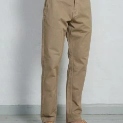 HANSEN GARMENTS FRED | Regular Cut Work Trousers | Classic Beige -HANSEN SHOP ss23 trousers fred classic beige 1