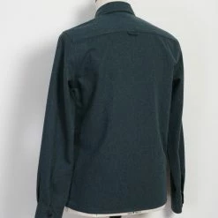 HANSEN GARMENTS STEFAN | Worker Over Shirt | Moss Green -HANSEN SHOP stefan worker over shirt moss green hansen garments 597971