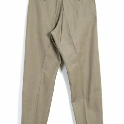 HANSEN GARMENTS SUNE | Pleated Wide Cut Trousers | Bay Leaf -HANSEN SHOP sune pleated wide cut trousers bay leaf hansen garments 864543