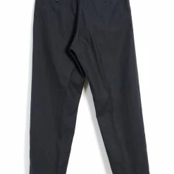 HANSEN GARMENTS SUNE | Pleated Wide Cut Trousers | Dark Blue -HANSEN SHOP sune pleated wide cut trousers dark blue hansen garments 696733