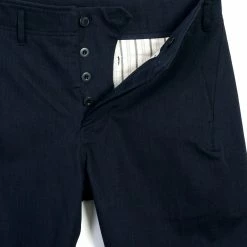 HANSEN GARMENTS SVENNING | Slim Fit Trousers | Navy -HANSEN SHOP svenning slim fit everyday trousers navy hansen garments 416667