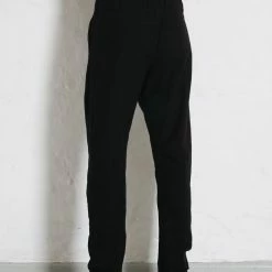 HANSEN GARMENTS SVENNING | Slim Fit Trousers | Black -HANSEN SHOP svenning slim fit trousers black hansen garments 364905
