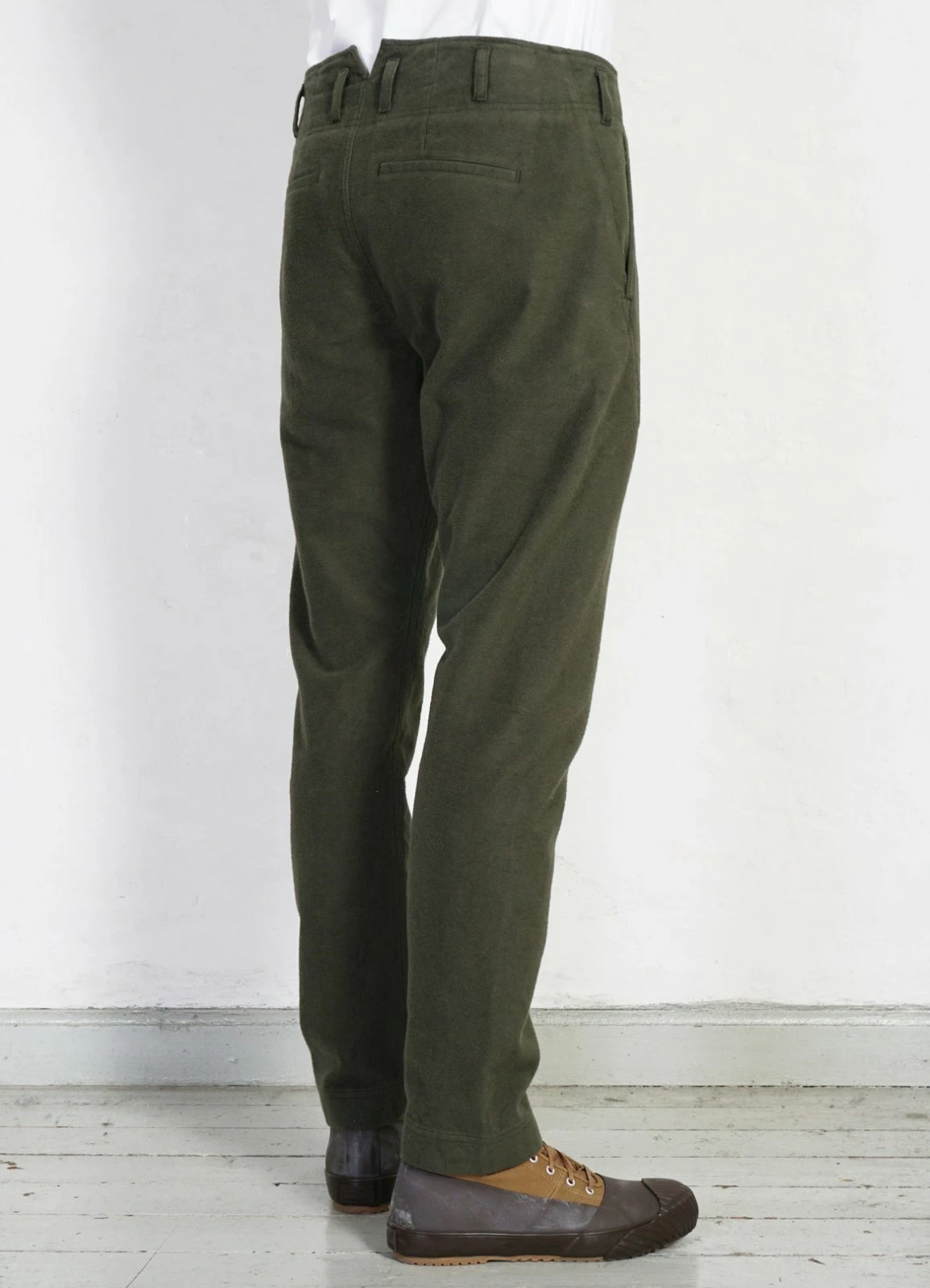 HANSEN GARMENTS SVENNING | Slim Fit Trousers | Dark Green 5 HANSEN GARMENTS SVENNING | Slim Fit Trousers | Dark Green - Image 3
