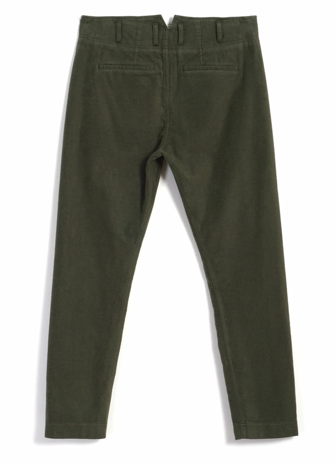 HANSEN GARMENTS SVENNING | Slim Fit Trousers | Dark Green 8 HANSEN GARMENTS SVENNING | Slim Fit Trousers | Dark Green - Image 6