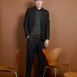 HANSEN GARMENTS SYLVESTER | Double Pleated Trousers | Macchiato 11 HANSEN GARMENTS SYLVESTER | Double Pleated Trousers | Macchiato -HANSEN SHOP sylvester double pleated trousers macchiato hansen garments 982600